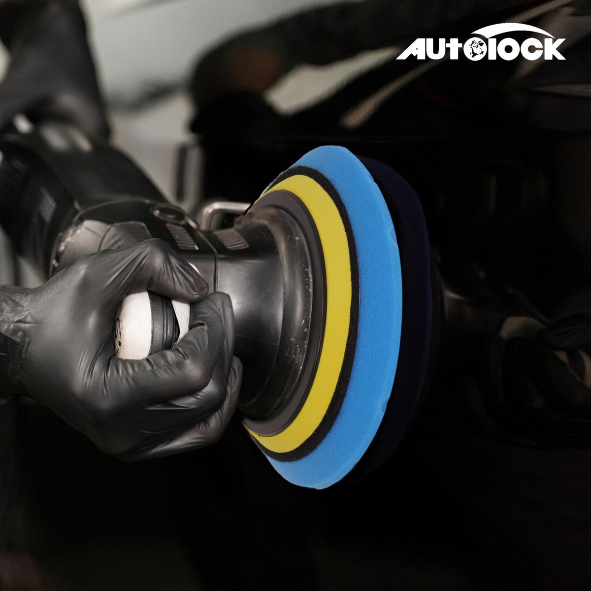 Autolock hook-and-loop backing detail ensuring secure attachment and stability