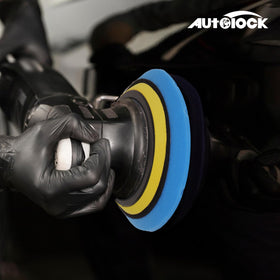 Autolock hook-and-loop backing detail ensuring secure attachment and stability