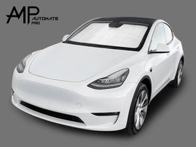 AutoMate Pro installed in a Mazda CX-90 windshield demonstrating full coverage