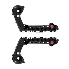 Automkt front bumper brackets front view showing fit and strength