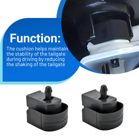 Automkt detail of two holes and mounting pattern ensuring correct OEM fit