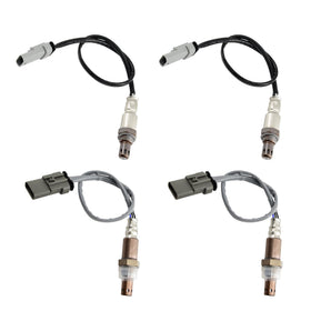 Automost front pack assembly showing four oxygen sensors and connectors for easy replacement benefit