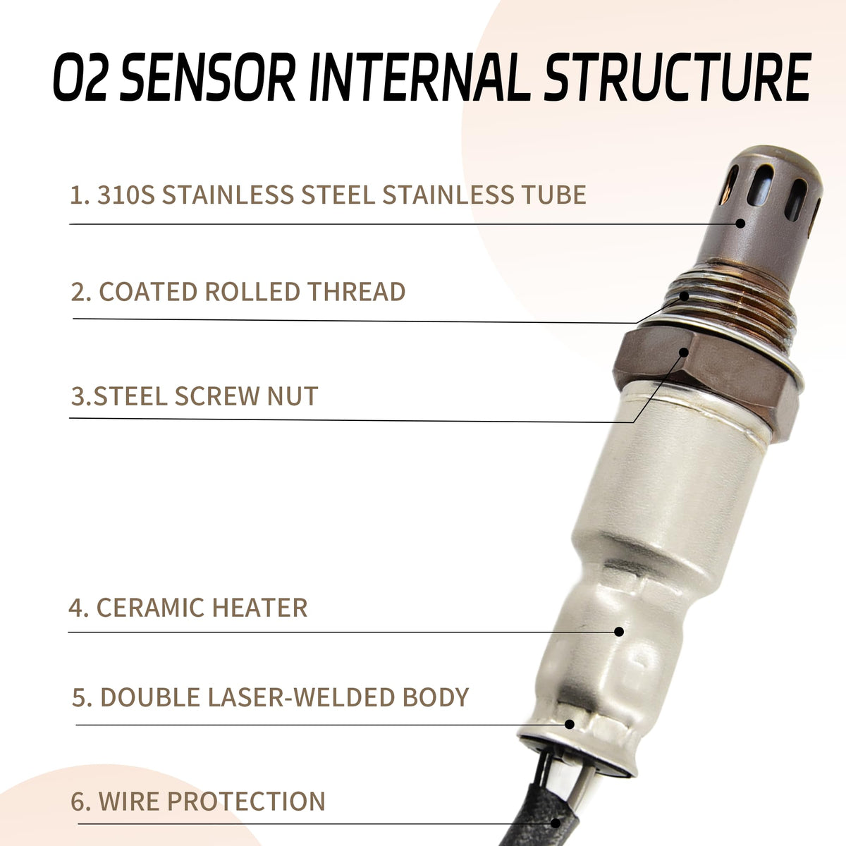Automost sensor beside ruler for scale showing compact size and correct fitment benefit