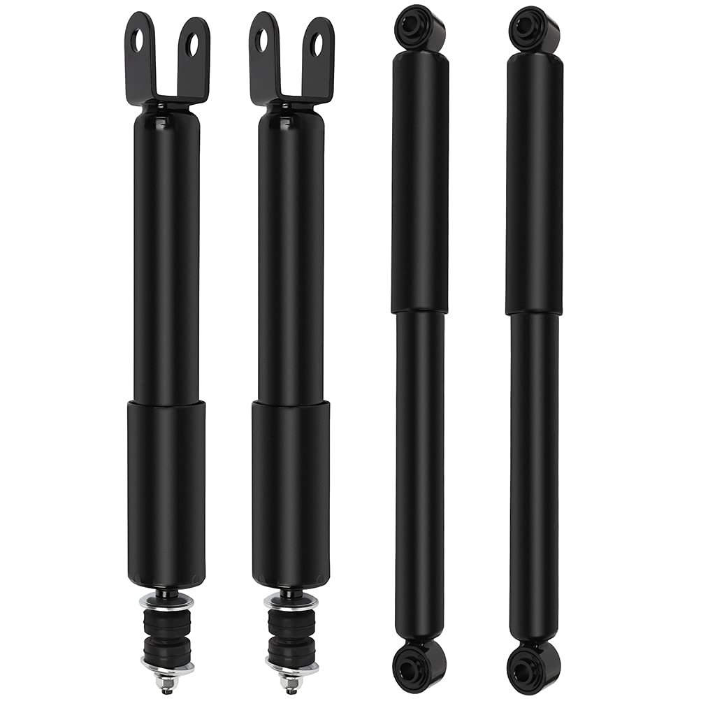 AUTOMUTO front shock packaging showing included pair and benefits