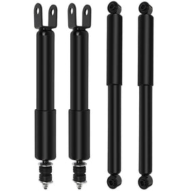 AUTOMUTO front shock packaging showing included pair and benefits