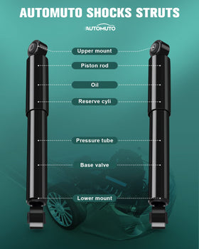 AUTOMUTO rear shocks on Honda Pilot driving showing smoother passenger ride