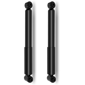 AUTOMUTO rear shock front view showing mounting points and fitment benefit