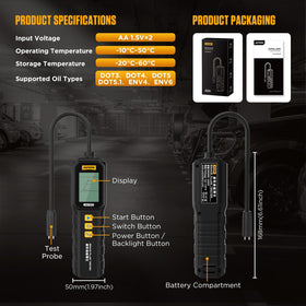 AUTOOL AS501 probe tip and flexible shaft for accurate contact and durability