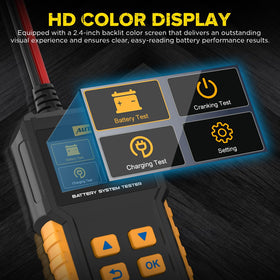 AUTOOL BT360 shown next to a hand to illustrate compact portability