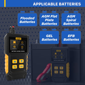AUTOOL BT360 side profile highlighting durable acid-resistant ABS housing