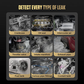 AUTOOL built-in pump detail highlighting integrated compressor for no extra equipment