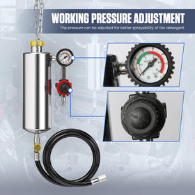 AUTOOL stainless steel canister detail highlighting corrosion resistance