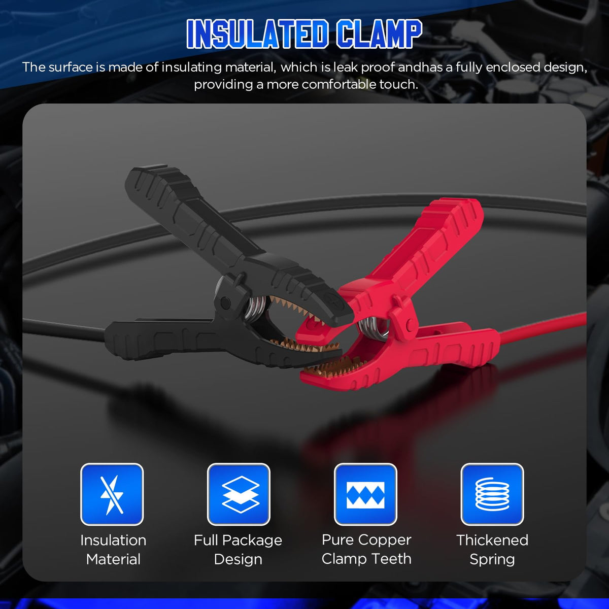AUTOOL testing a vehicle fuse panel to locate electrical leakage efficiently