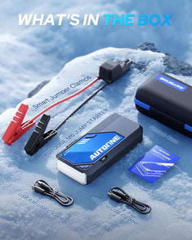 AUTOONE included accessories laid out showing complete kit convenience