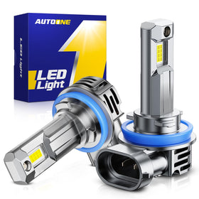 AUTOONE front packaging showing bulbs and benefits for quick identification