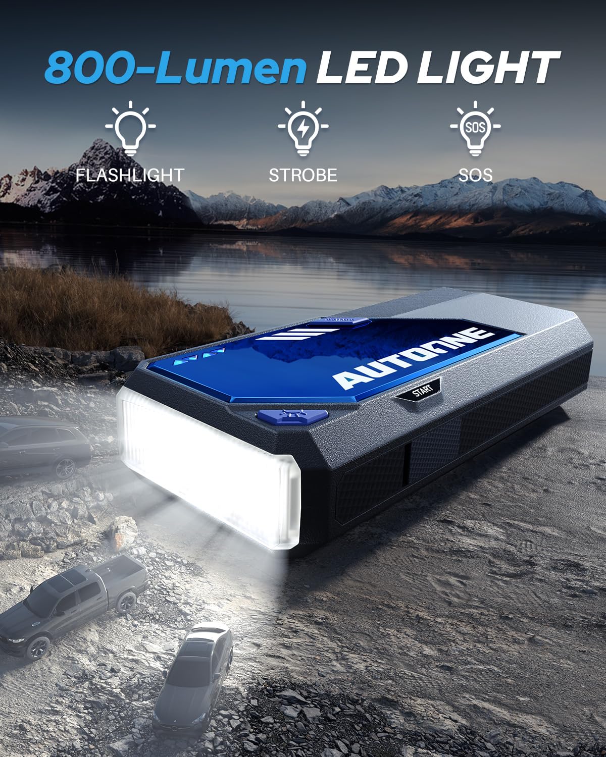 AUTOONE M4 USB ports charging phone offering convenient power