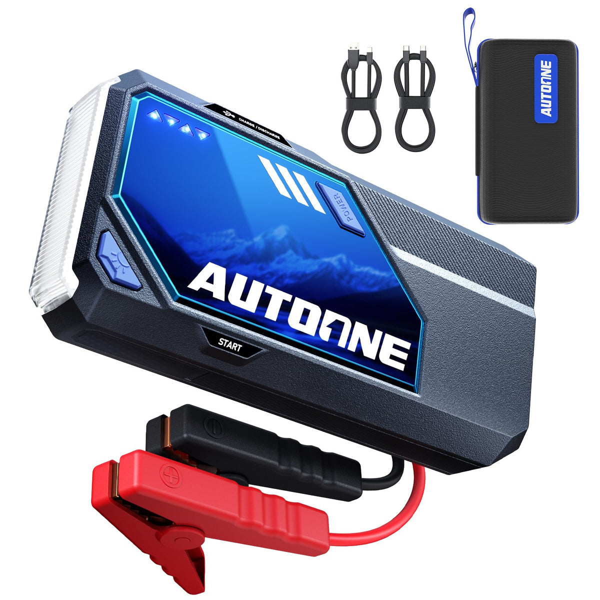 AUTOONE M5 front view showing compact design and controls for easy use