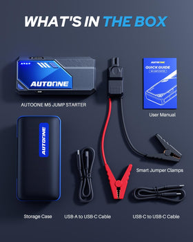 AUTOONE M5 roadside lifestyle scene demonstrating emergency preparedness