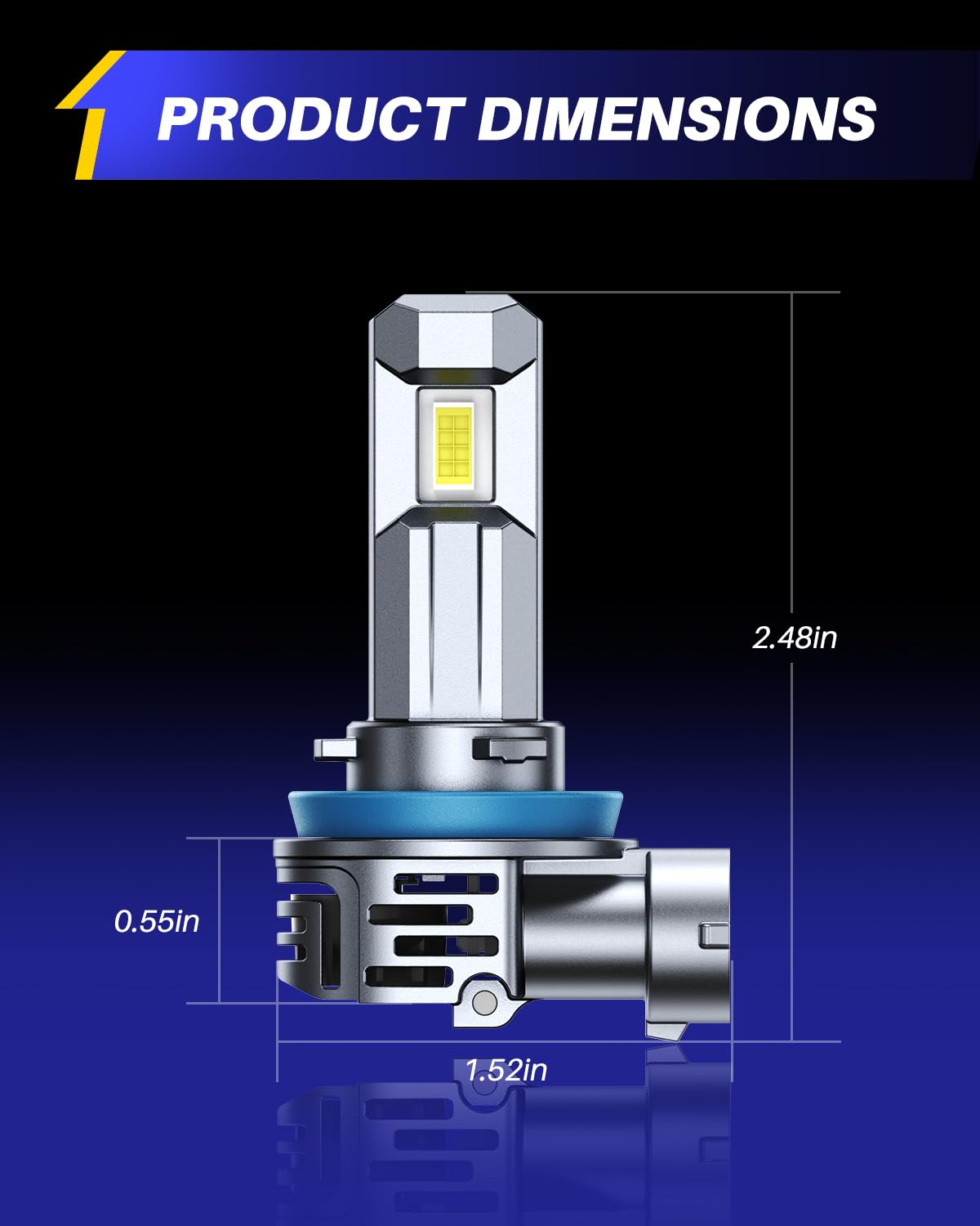 AUTOONE housing IP68 label indicating water and dust protection
