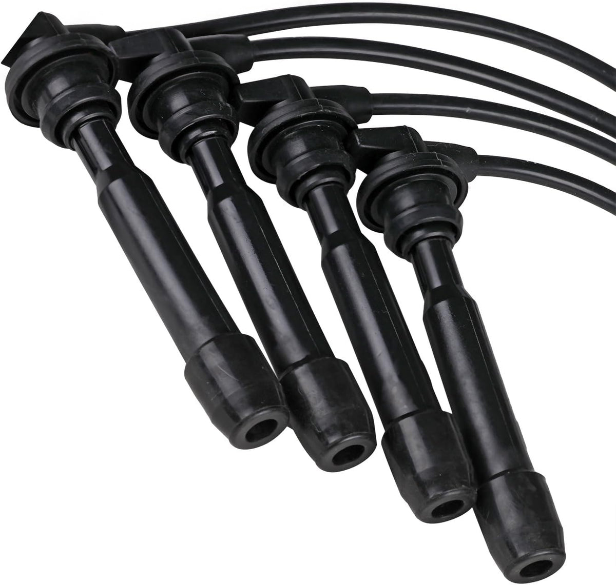 Autopart T wires installed in engine bay demonstrating OEM-style fitment and neat routing benefits