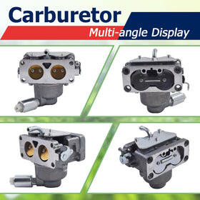 Autoparts carburetor mounted on V-Twin engine demonstrating correct fit and restored operation