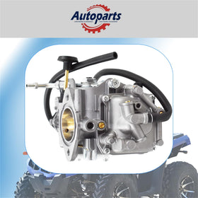 Autoparts carburetor mounted on Yamaha ATV showing restored running reliability benefit