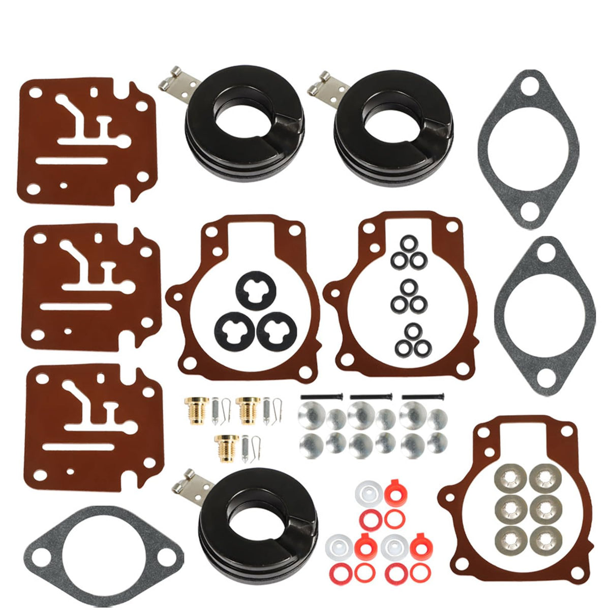 Autoparts labeled parts with listed numbers for fast cross-referencing and fit confirmation