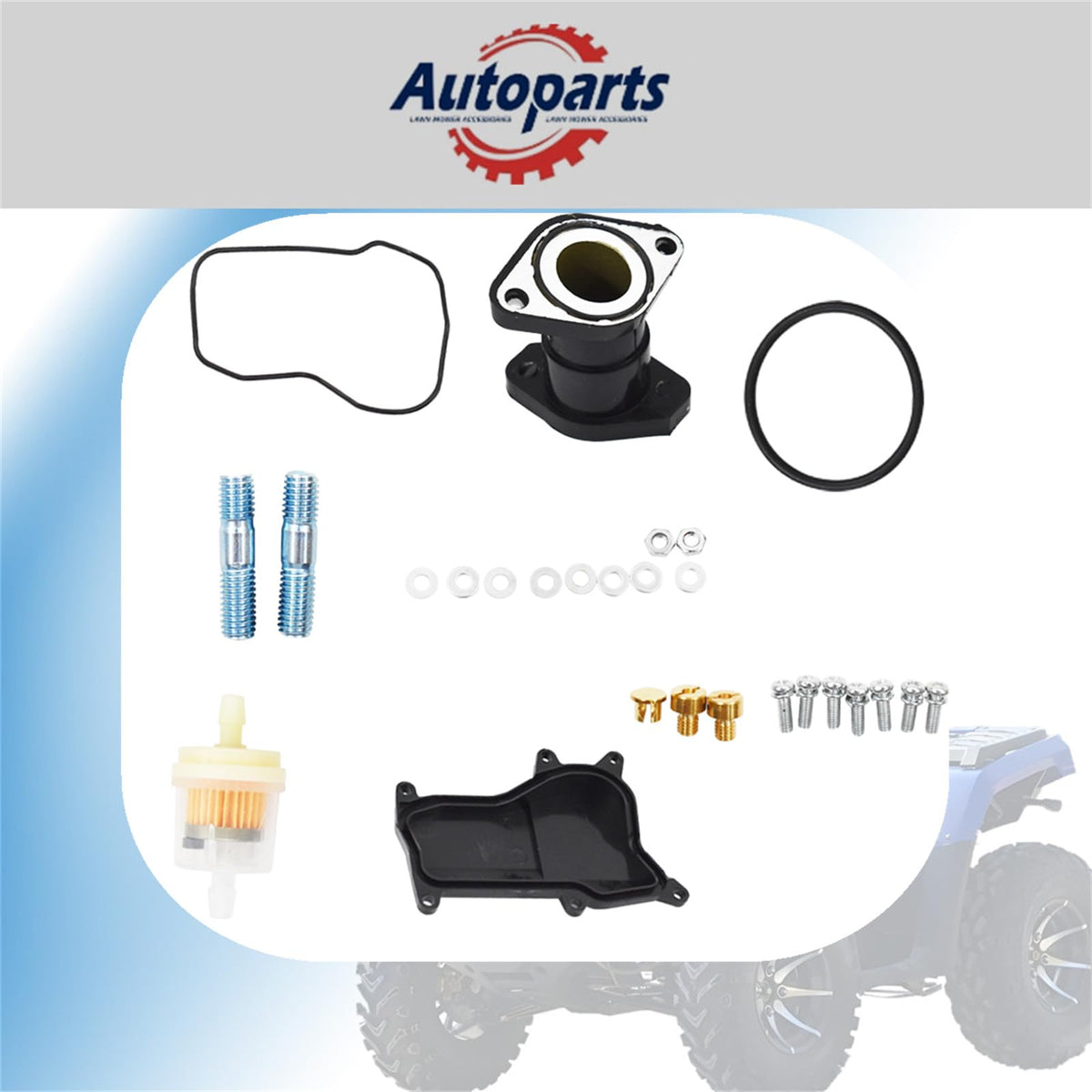 Autoparts carburetor next to ruler for scale showing correct fitment benefit