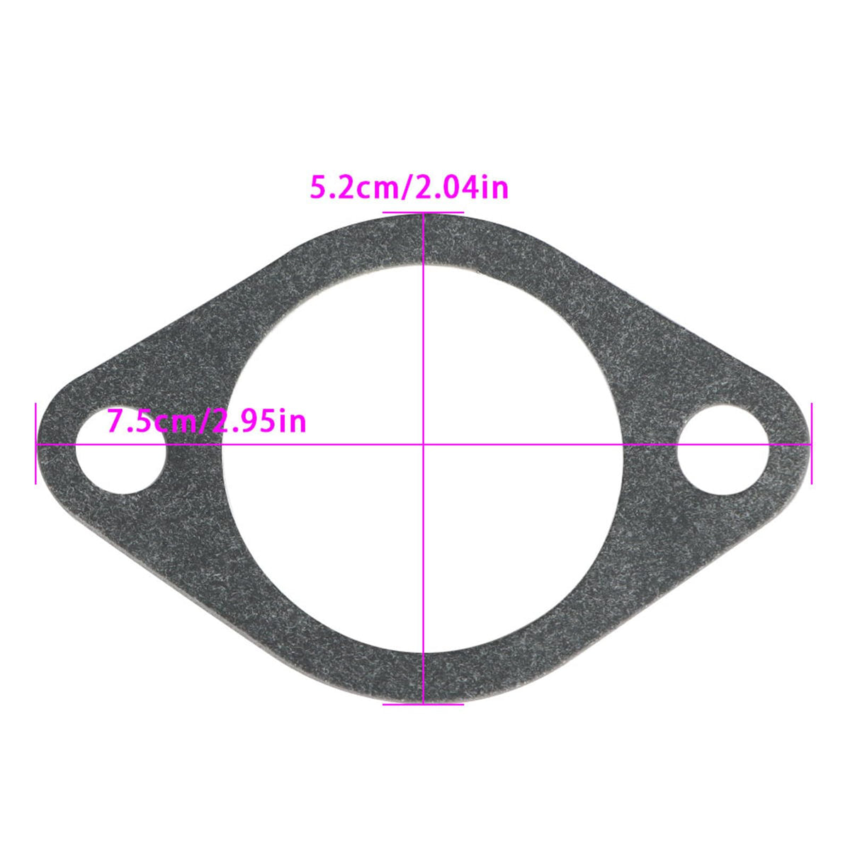 Autoparts parts beside a ruler showing scale for accurate size reference