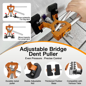 AUTOPDR dent lifter close-up demonstrating precise lifting advantage