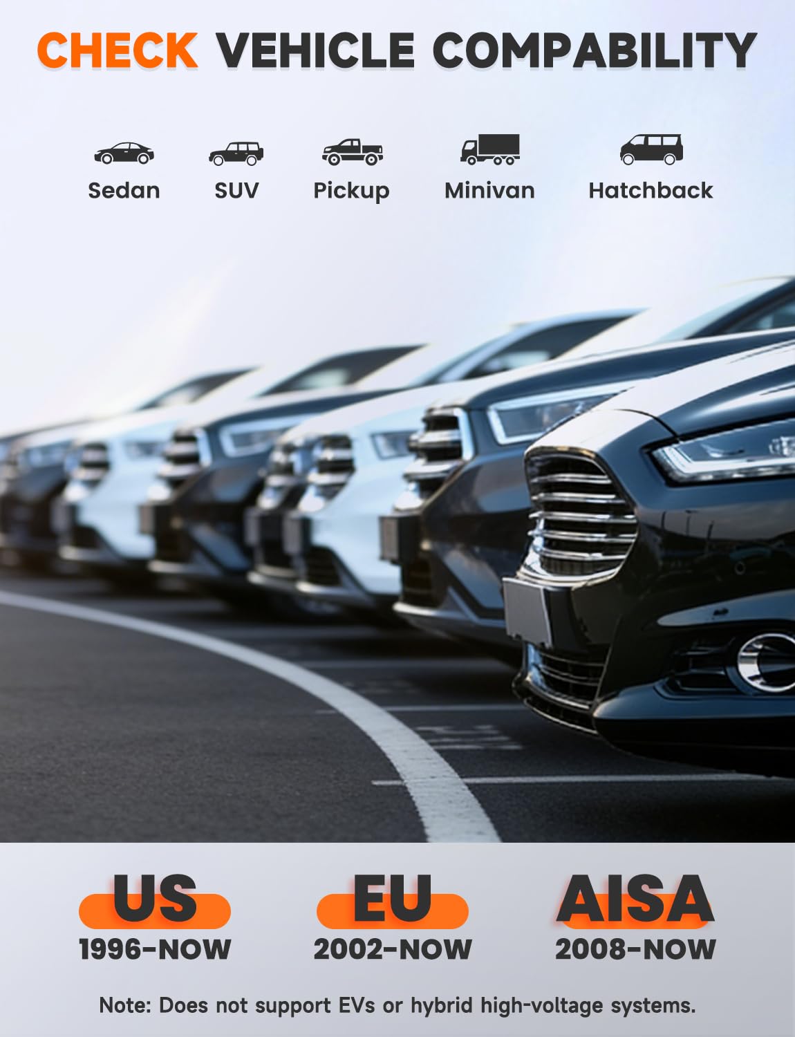 compatibility card with AUTOPHIX logo listing supported vehicles for buyer confidence