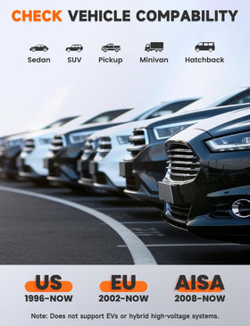 compatibility card with AUTOPHIX logo listing supported vehicles for buyer confidence