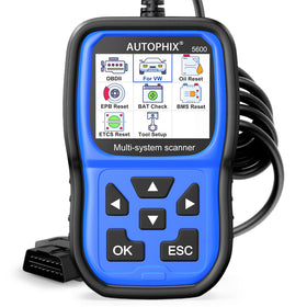 AUTOPHIX 5600 front display showing diagnostic menu for quick checks