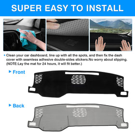 Autorder adhesive and silicone backing detail for non-slip secure fit