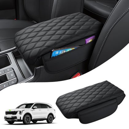 Autorder front view of console cover showing fit and finish and improved look