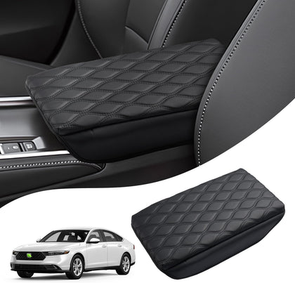 Autorder front view of console cover showing tailored fit and refined look