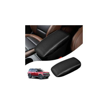 Autorder front view of center console cover showing perfect fit and protection