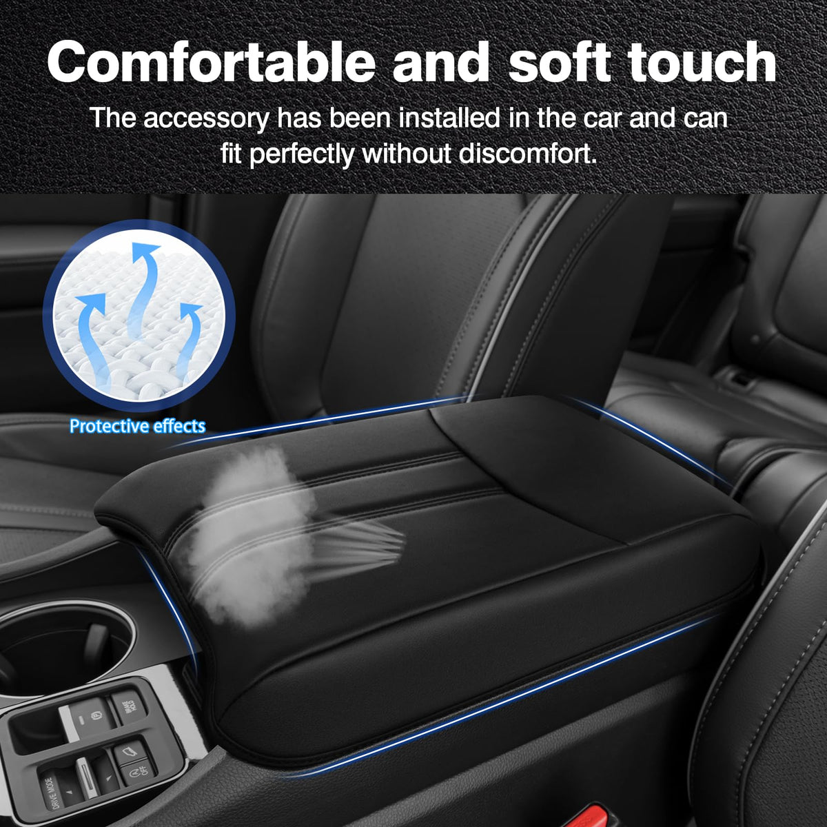 Autorder wiping cover clean to show waterproof easy-care benefit