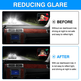 Autorder silicone-dotted backing preventing slip for secure driving