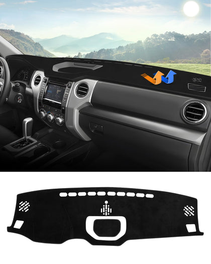 Autorder front view of dash cover showing fit and finish for protection