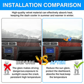 Autorder installed in Chevy/GMC showing reduced glare and neat fit