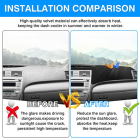 Autorder installed on Toyota Camry dashboard demonstrating clean fit and protection
