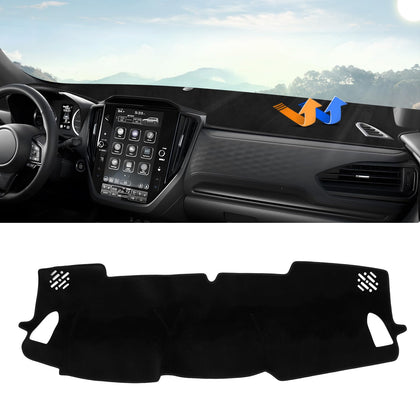 Autorder front view on 2025 Forester dashboard showing perfect fit and protection