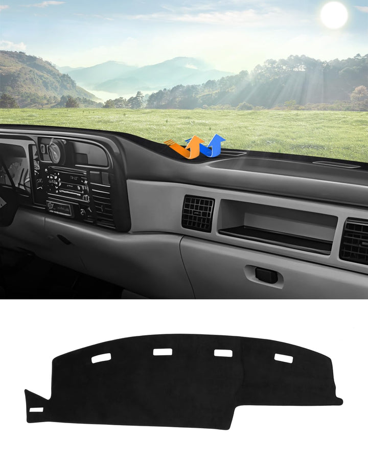 Autorder front dashboard view showing full coverage and UV protection