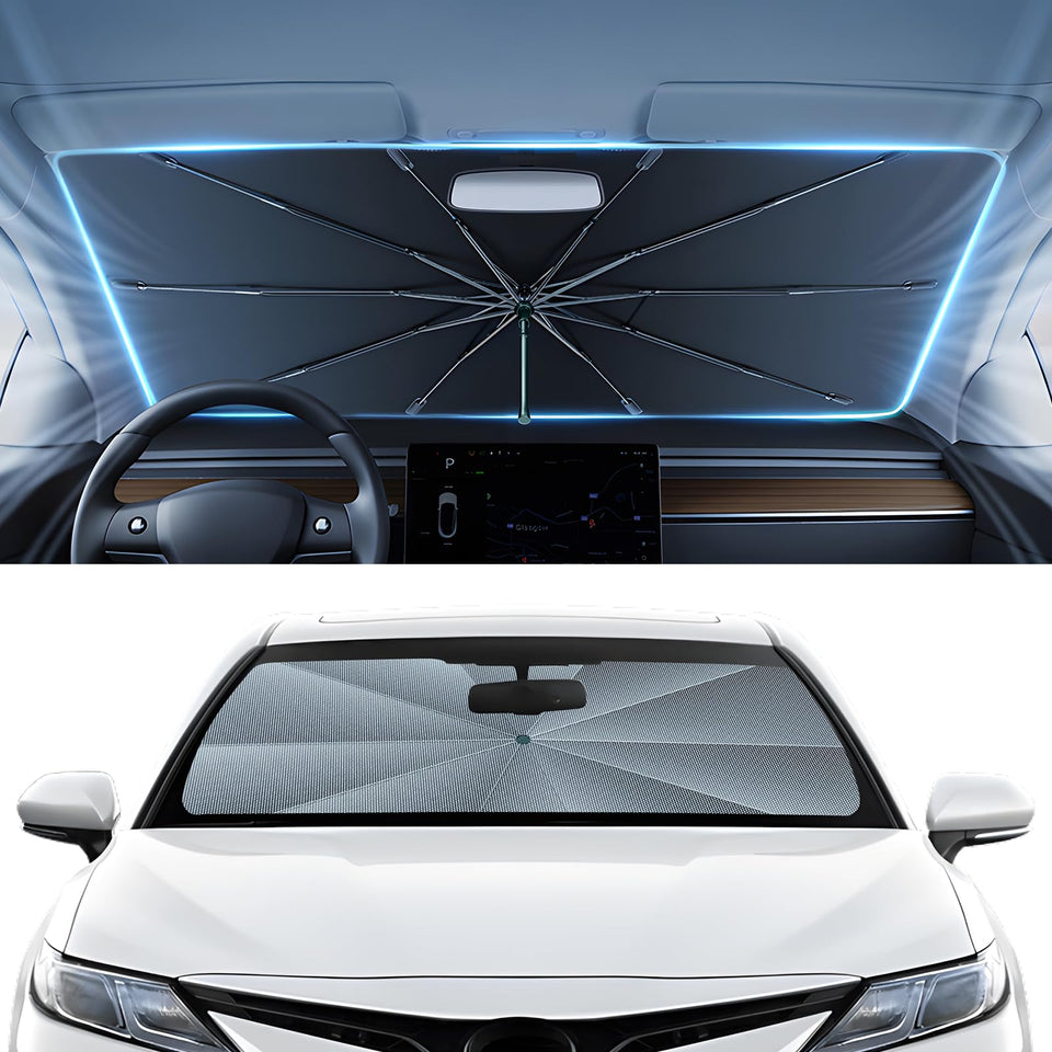 Autorder front packaging for Camry shade showing fit and benefits