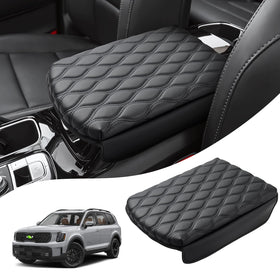 Autorder front view center console cover showing precise fit and refined look