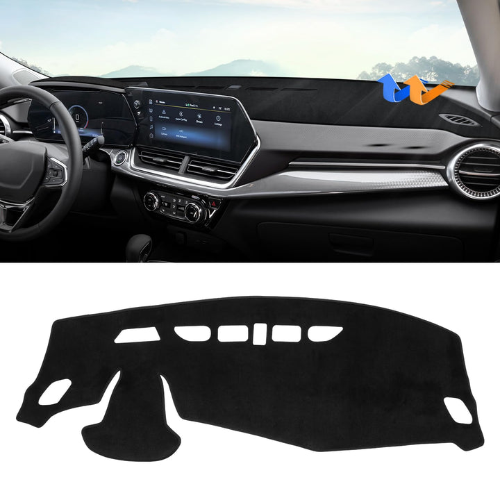 Autorder front view dash cover showing clean fit and protection