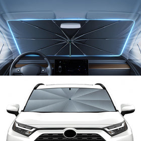Autorder front view packaged showing custom-fit for RAV4 and quick setup benefit