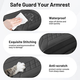 Autorder lifestyle shot of driver resting arm, reduces shoulder strain
