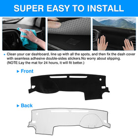 Autorder installation with adhesive strips showing easy secure fit